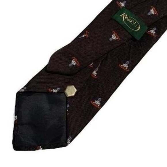 Vintage Resilio Silk tie Made in Italy , classic, traditional, timeless - Picture 6 of 7